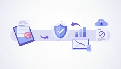 Ilustração de processo de cancelamento de NF-e