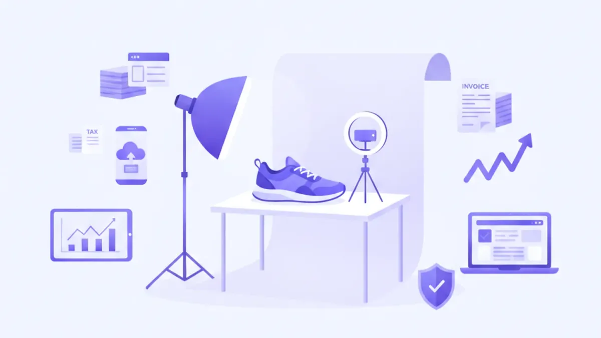 Set de iluminación casero para fotografía de productos en Argentina
