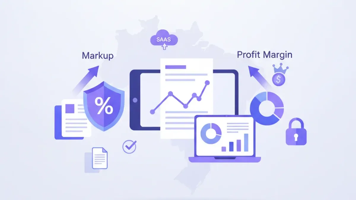 Como precificar produtos usando a fórmula de markup e a margem de lucro para definir o preço de venda