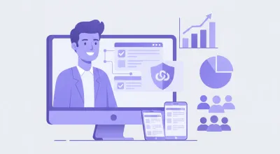 Ilustración de empleador registrando un trabajador en el BPS Uruguay paso a paso