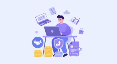 Ilustración de los costos mensuales de una empresa unipersonal en Uruguay: aportes BPS, IVA, contador y facturación electrónica