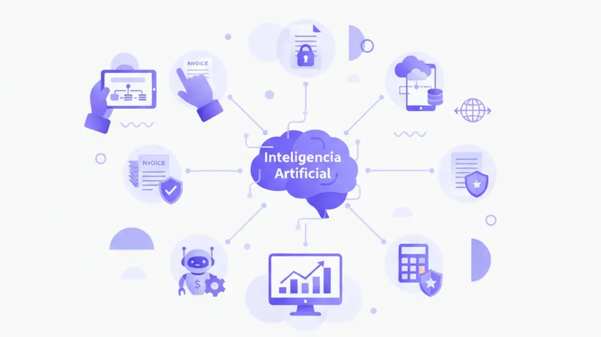 Dueño de una PyME usando inteligencia artificial para gestionar su negocio