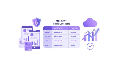 Gráfico ilustrativo do limite de faturamento do MEI em 2026