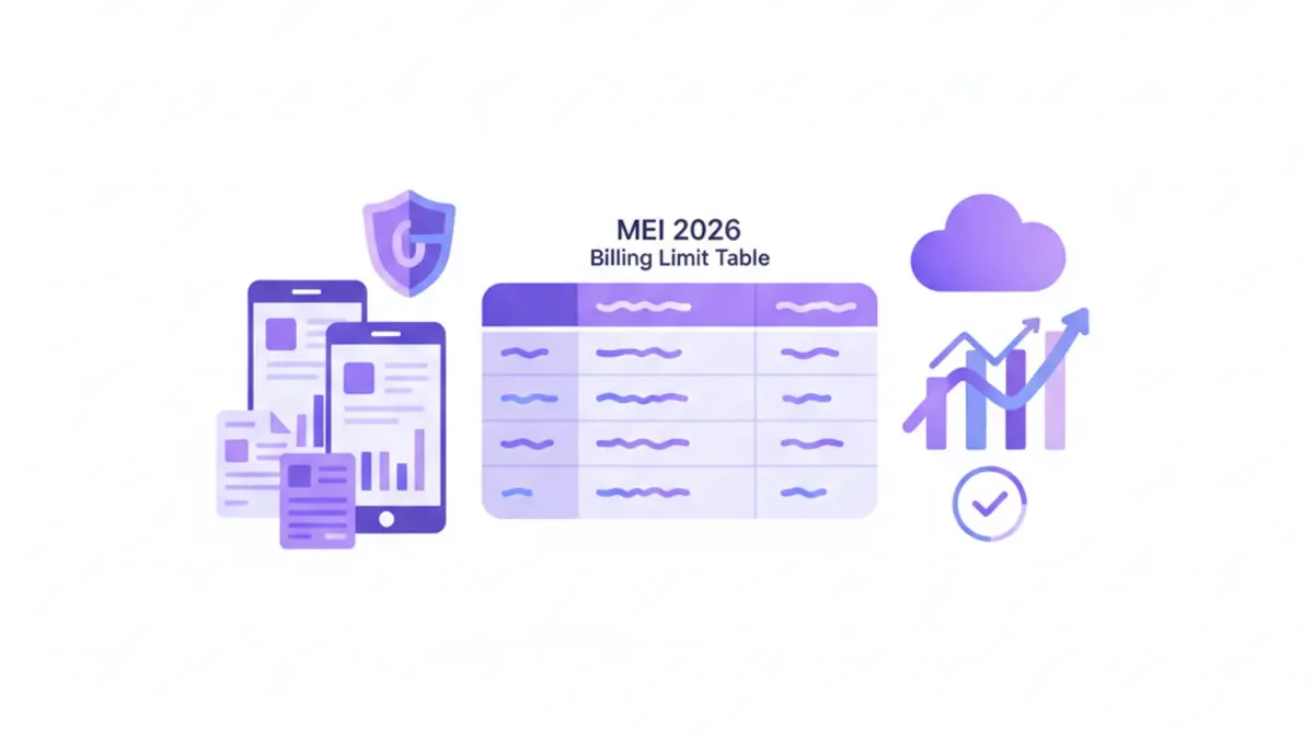 Gráfico ilustrativo do limite de faturamento do MEI em 2026