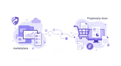 Comparativa marketplace vs tienda propia para PyMEs Argentina 2026