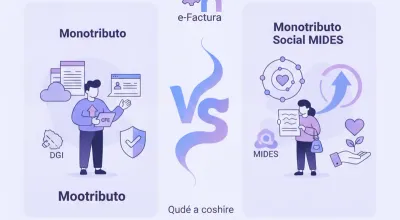 Monotributo vs Monotributo Social MIDES en Uruguay: comparativa de regímenes