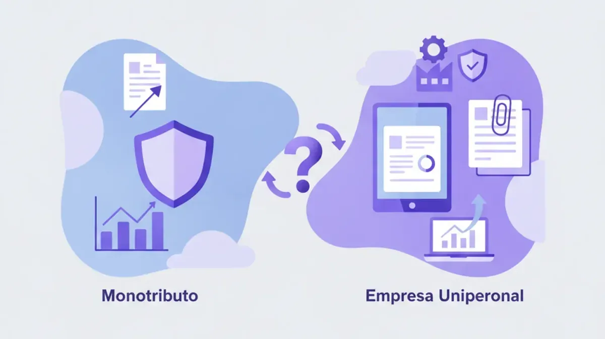 Comparativa entre monotributo y empresa unipersonal en Uruguay
