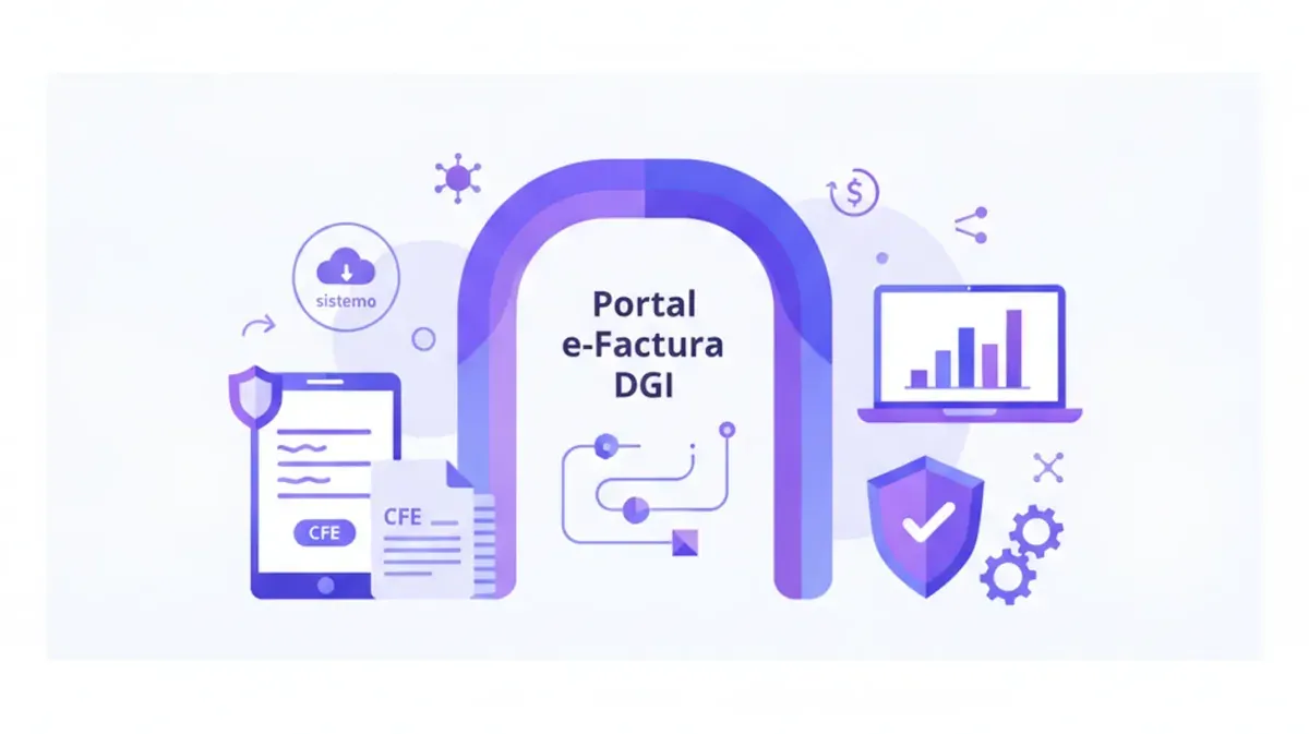 Portal e-Factura DGI: facturador gratuito de Uruguay para emitir CFE