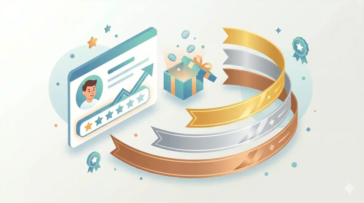 Programa de fidelización: puntos y recompensas