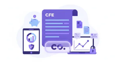 Ilustración vectorial del campo addenda en un comprobante fiscal electrónico CFE de Uruguay, con íconos de datos comerciales adicionales