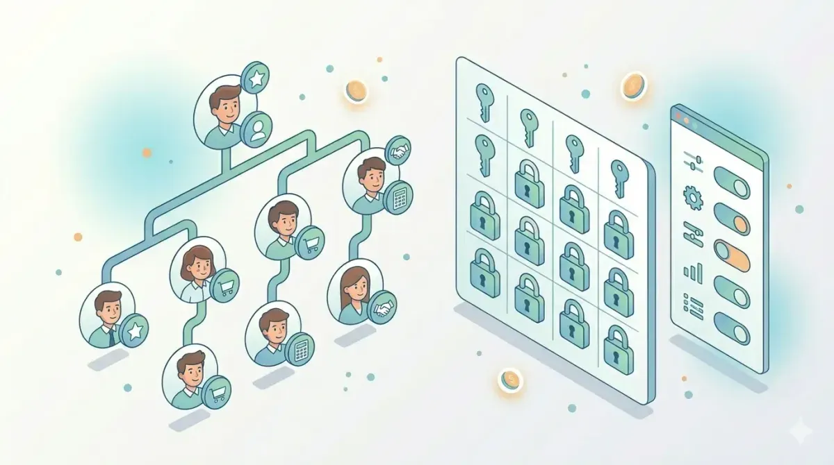 Roles y permisos: controlá quién accede a qué