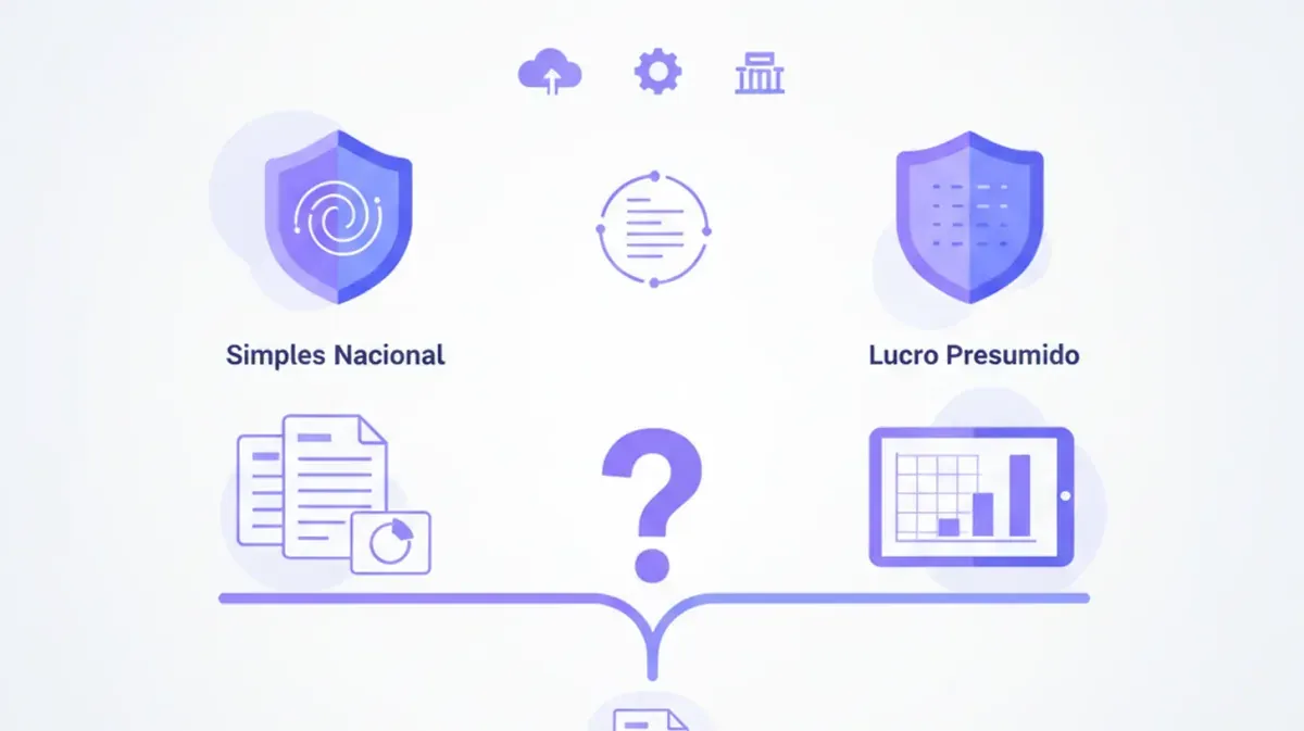 Comparativo entre Simples Nacional e Lucro Presumido para empresas brasileiras
