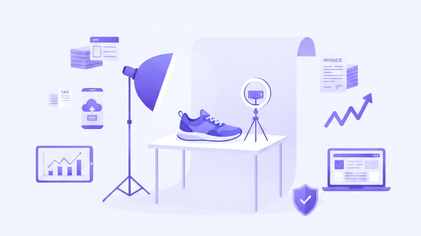 Set de iluminación casero para fotografía de productos en Argentina