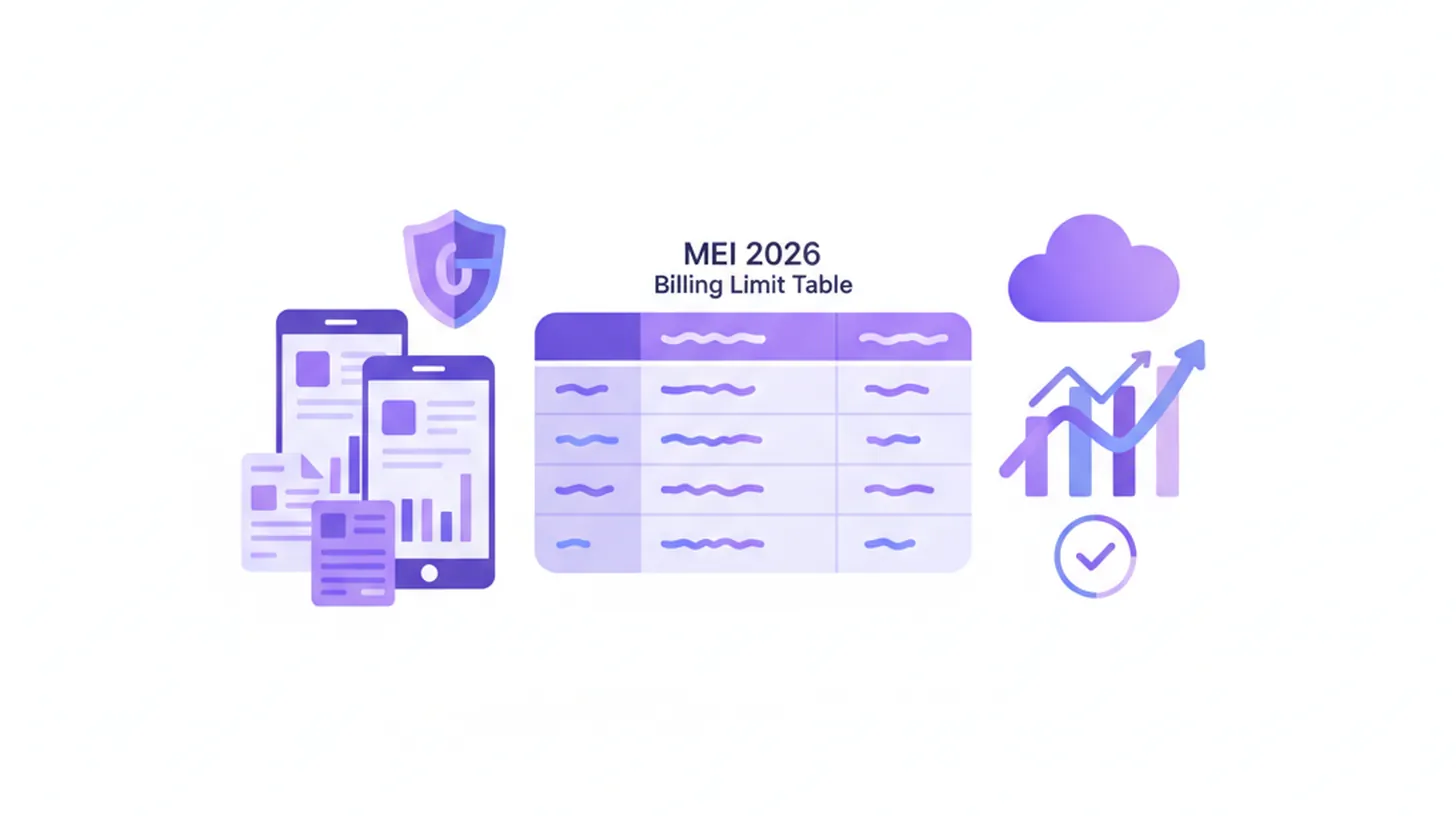 Gráfico ilustrativo do limite de faturamento do MEI em 2026