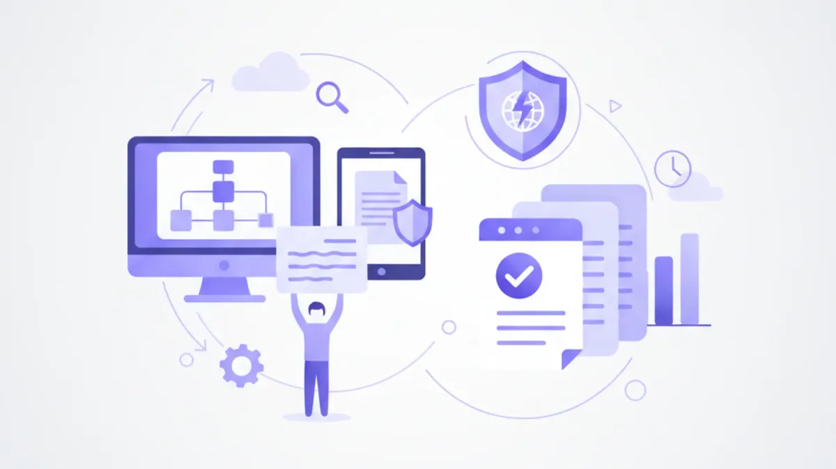Factura computarizada del SIAT emitida desde una computadora en Bolivia